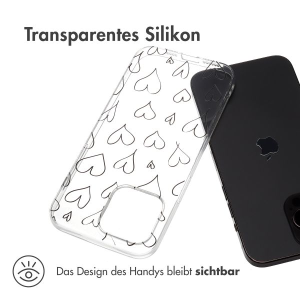 imoshion Design Hülle für das iPhone 15 Pro Max - Hearts