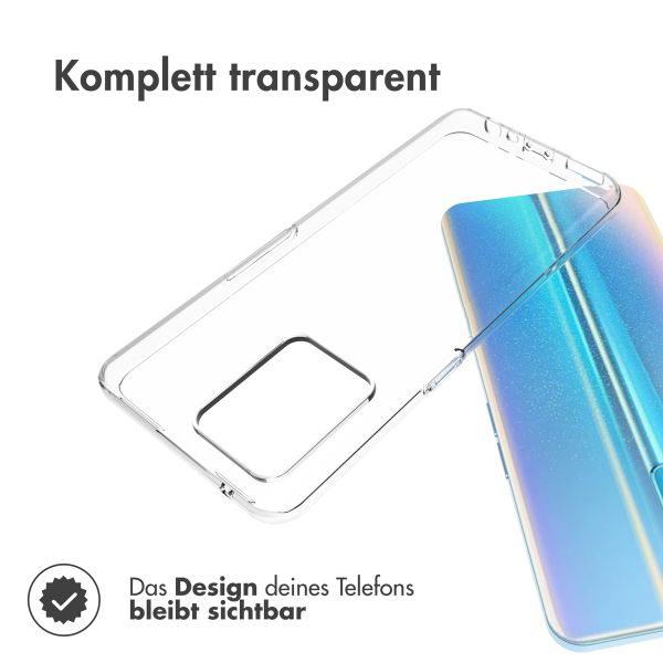 Accezz TPU Clear Cover für das Realme 9 Pro Plus - Transparent