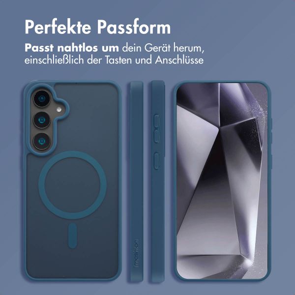 imoshion Color Guard Back Cover mit MagSafe für das Samsung Galaxy S24 Plus - Dunkelblau