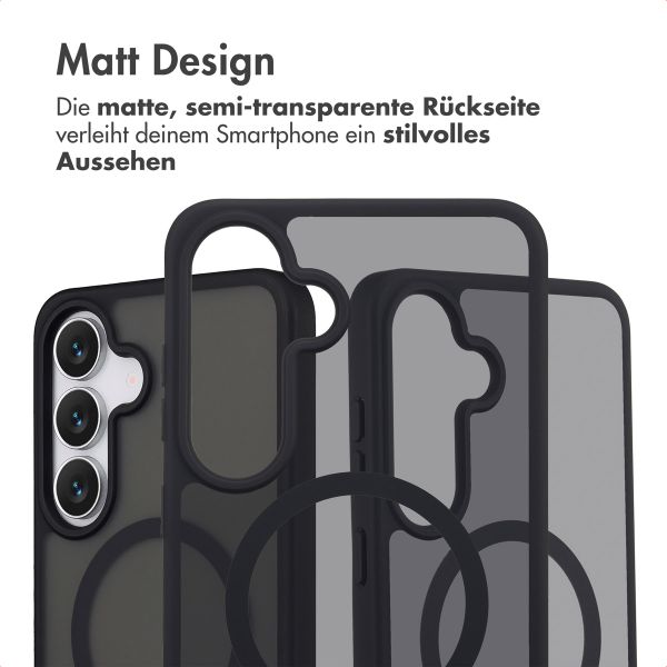 imoshion Color Guard Back Cover mit MagSafe Samsung Galaxy S25 FE - Schwarz