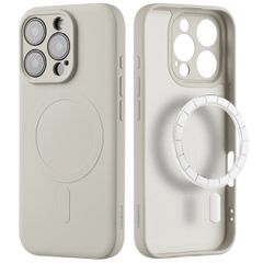 imoshion Color Back Cover mit MagSafe Apple iPhone 16 Pro - Beige
