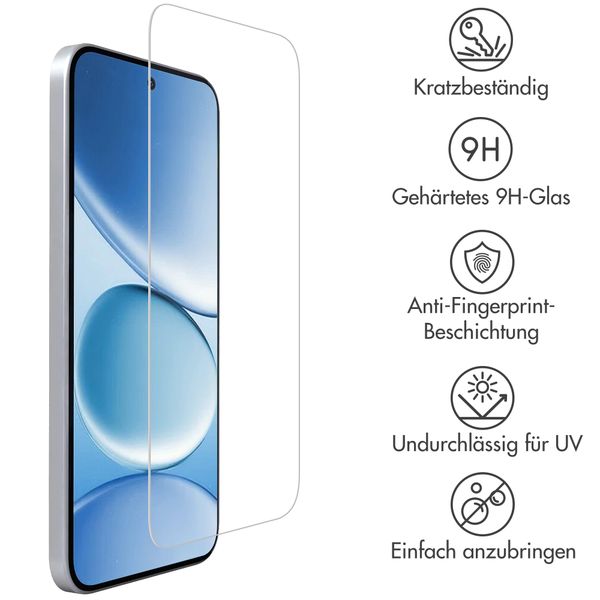 Accezz Screen Protector aus gehärtetem Glas Xiaomi Redmi Note 15 Pro (5G)