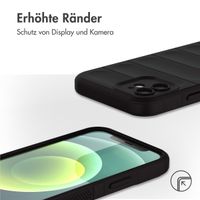 imoshion EasyGrip Back Cover für das iPhone 12 - Schwarz