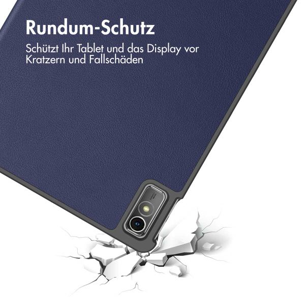 imoshion Trifold Klapphülle Lenovo Tab M10 5G - Dunkelblau