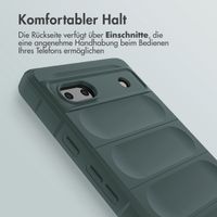 imoshion EasyGrip Back Cover für das Google Pixel 6a - Dunkelgrün