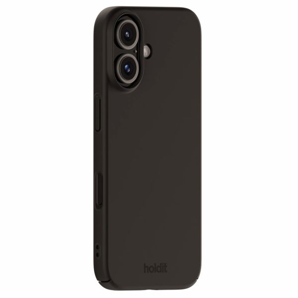 Holdit Slim Case für das iPhone 16 - Black