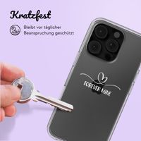 Hülle mit eigenem Foto und/oder Text Apple iPhone 16 Pro - Sierlijk hartje