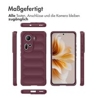 imoshion EasyGrip Back Cover für das Oppo Reno 11 - Aubergine