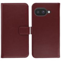 Selencia Echtleder Klapphülle Google Pixel 10a - Burgundy