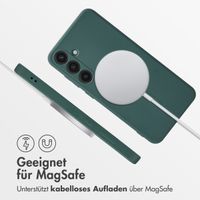 imoshion Color Back Cover mit MagSafe für das Samsung Galaxy S24 Plus - Dunkelgrün