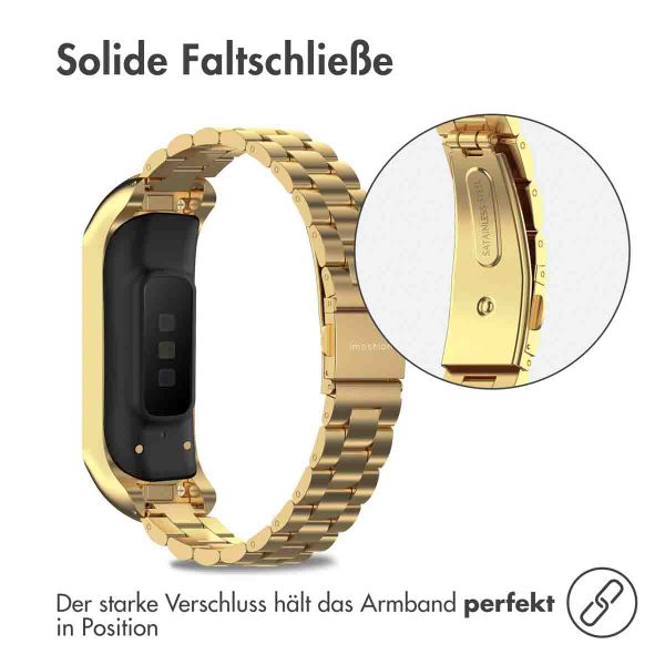 imoshion Edelstahlarmband für Samsung Galaxy Fit 2 - Gold