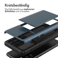 imoshion Backcover mit Kartenfach für das Samsung Galaxy S20 FE - Dunkelblau