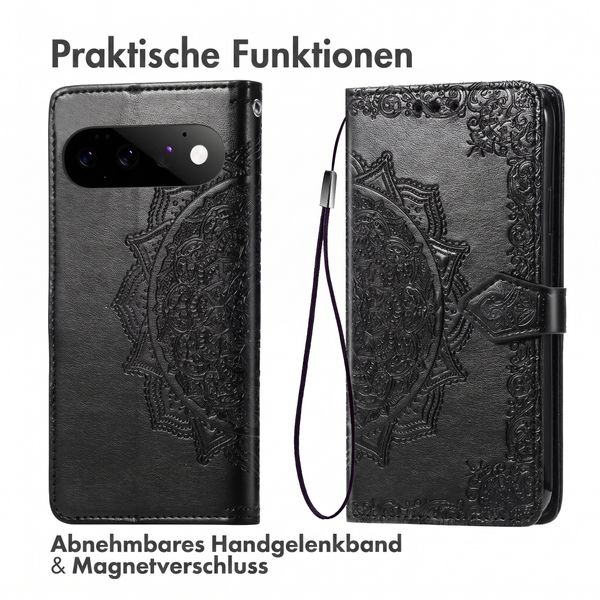 imoshion Mandala Klapphülle Google Pixel 11 Pro - Schwarz
