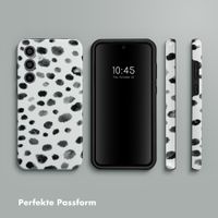 Selencia Vivid Back Cover Samsung Galaxy A35 - Trendy Leopard