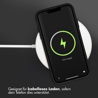 Accezz Liquid Silikoncase Apple iPhone X / Xs - Schwarz