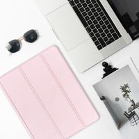 imoshion Luxus Klapphülle Apple iPad 9 (2021) 10.2 Zoll / iPad 8 (2020) 10.2 Zoll / iPad 7 (2019) 10.2 Zoll - Rosé gold
