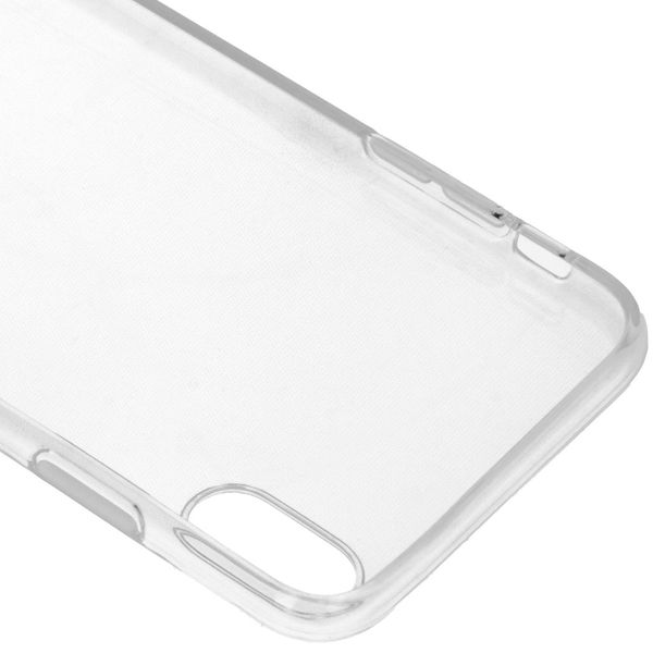 Accezz TPU Clear Cover Transparent für das iPhone Xs Max