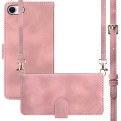 imoshion Klapphülle mit Kordel Apple iPhone SE (2022 / 2020) / 8 / 7 - Rosa