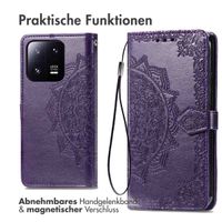 imoshion Mandala Klapphülle Xiaomi 13 Pro - Violett