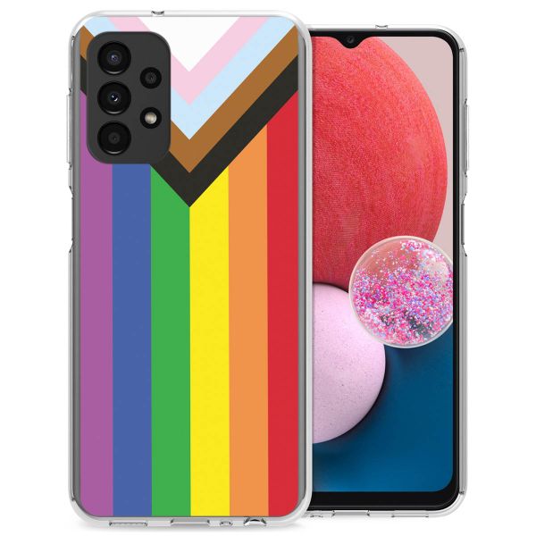 imoshion Design Hülle für das Samsung Galaxy A13 (4G) - Rainbow flag