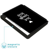 imoshion Design Slim Hard Sleepcover mit Stand für das Kobo Sage / Tolino Epos 3 - Live Laugh Love