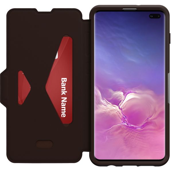 OtterBox Strada Klapphülle Braun für das Samsung Galaxy S10 Plus