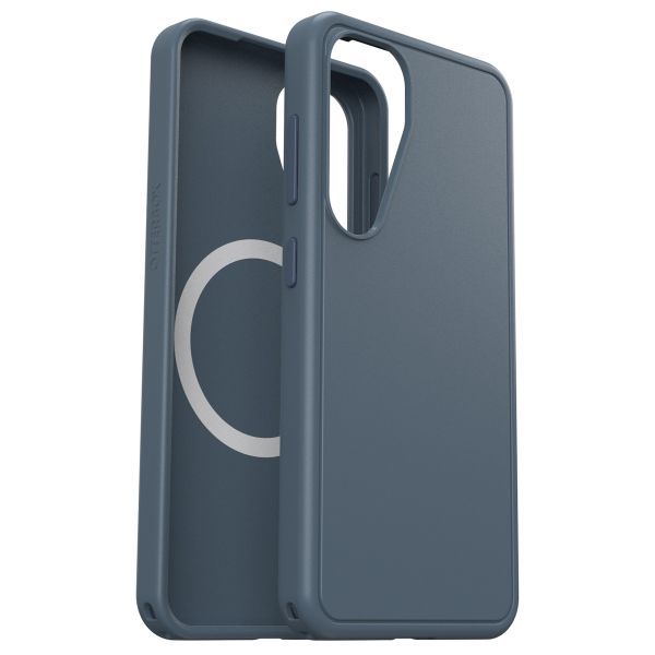 OtterBox Symmetry Clear Case MagSafe Samsung Galaxy S25 - Blue