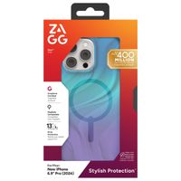 ZAGG Milan Snap Case mit MagSafe für das iPhone 16 Pro Max - Deep Aurora