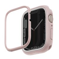 Uniq Moduo Apple Watch Hülle mit austauschbarem Rahmen für die Apple Watch 4-9 / SE - 40/41 mm - Blush (Pink/White)