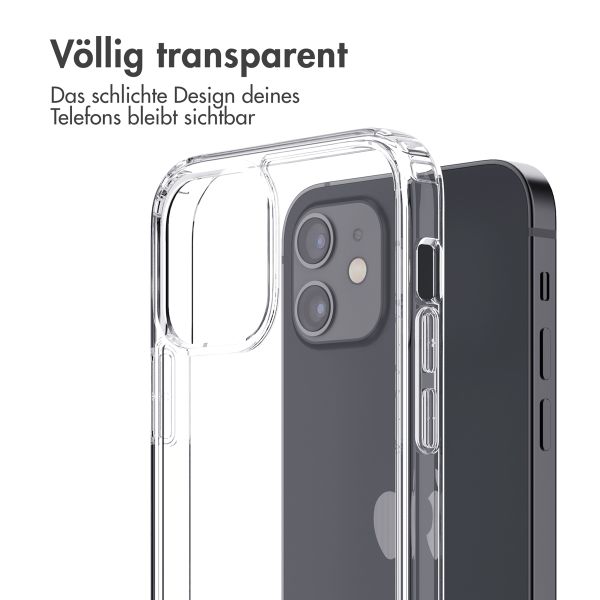 imoshion ﻿Back Cover mit Ständer für das iPhone 12 (Pro) - Transparent