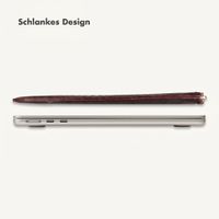 Selencia Croco Laptop Hülle 15-16 Zoll - Laptop Sleeve - Burgundy