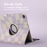imoshion 360° drehbare Design Klapphülle Samsung Galaxy Tab A9 Plus - Dancing Cubes