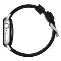 Nomad Active Pro Band für die Apple Watch Series 1 bis 10 / SE / Ultra (2) (44/45/46/49 mm) - Schwarz/Silber