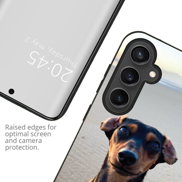 Gestalte deine eigene Samsung Galaxy S23 FE Gel Hülle - Schwarz