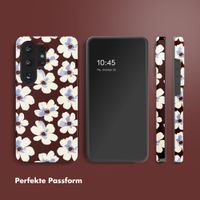 Selencia Vivid Back Cover Samsung Galaxy S26 Ultra - Choco Flower Pop