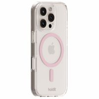 Holdit MagSafe Case für das iPhone 16 Pro Max - Rosa / Transparent