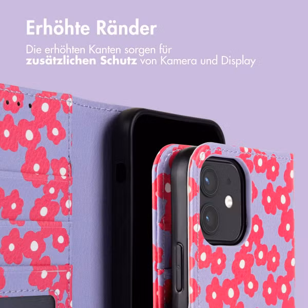 imoshion Design Klapphülle Apple iPhone 11 - Dusty Rose Blossoms