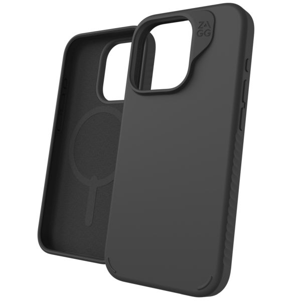 ZAGG Manhattan Snap Case für das iPhone 15 Pro - Schwarz