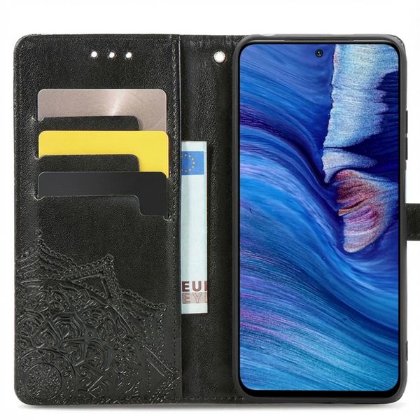 imoshion Mandala Klapphülle Xiaomi Redmi Note 10 (5G) - Schwarz