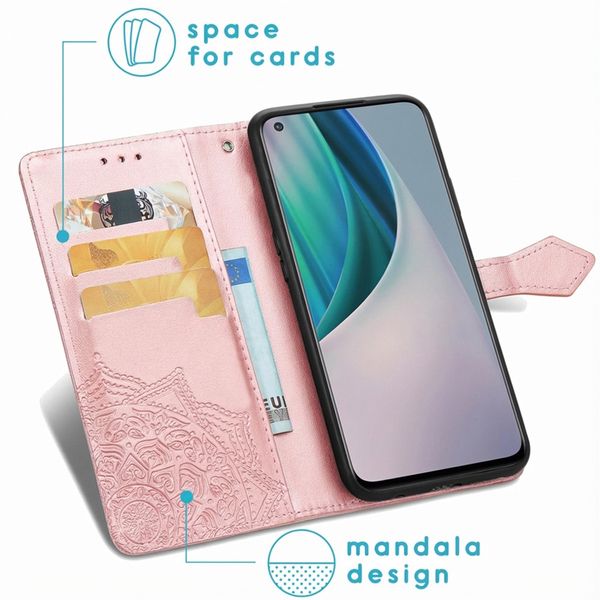 imoshion Mandala Klapphülle OnePlus Nord N10 5G - Rosé gold