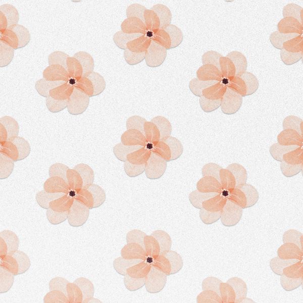 imoshion Design Hülle Apple iPhone 16 Pro - Floral Peach