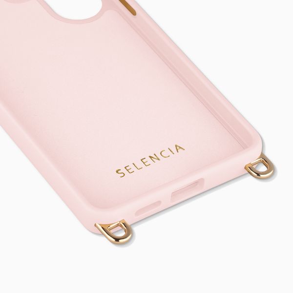Selencia Rivièra Backcover mit MagSafe mit abnehmbaren Haken Samsung Galaxy S26 Ultra - Sorbet Pink