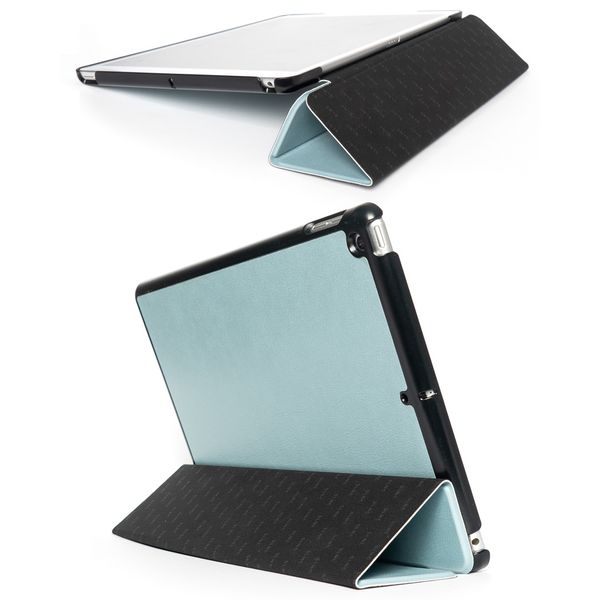 Selencia Trifold Klapphülle aus veganem Leder iPad 9 (2021) 10.2 Zoll / iPad 8 (2020) 10.2 Zoll / iPad 7 (2019) 10.2 Zoll 