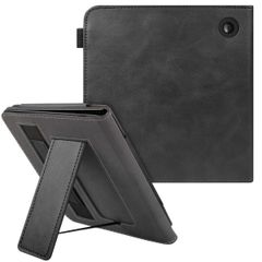 imoshion Klapphülle Sleepcover mit strap und stand für das Kobo Libra 2 / Tolino Vision 6 - Schwarz