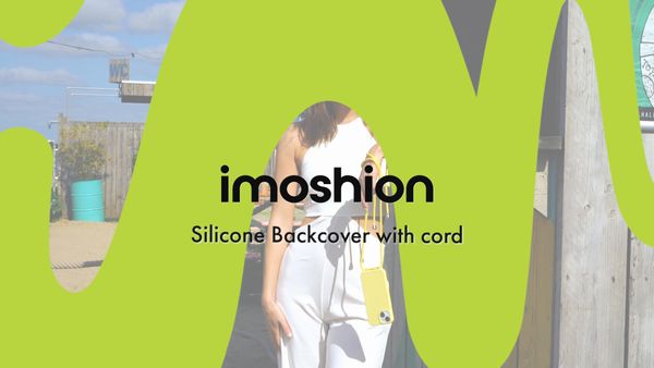 imoshion Silikonhülle mit Band für das Apple iPhone 16 Pro - Violett