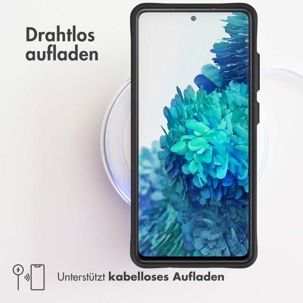 imoshion Rugged Hybrid Carbon Case Samsung Galaxy S20 - Schwarz