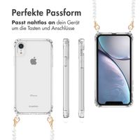 imoshion Back Cover mit Band + Armband für das iPhone Xr - Perlen