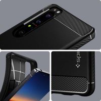 Spigen Rugged Armor Case Sony Xperia 1 III - Schwarz