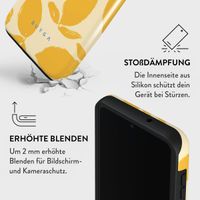 Burga Tough Back Cover für das Samsung Galaxy S23 - Lemon Tart