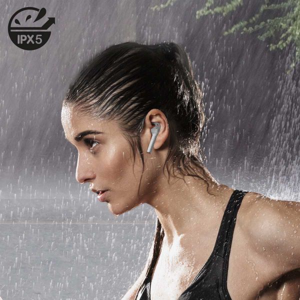 Defunc True Sport - In-Ear Kopfhörer - Bluetooth Kopfhörer - Grau